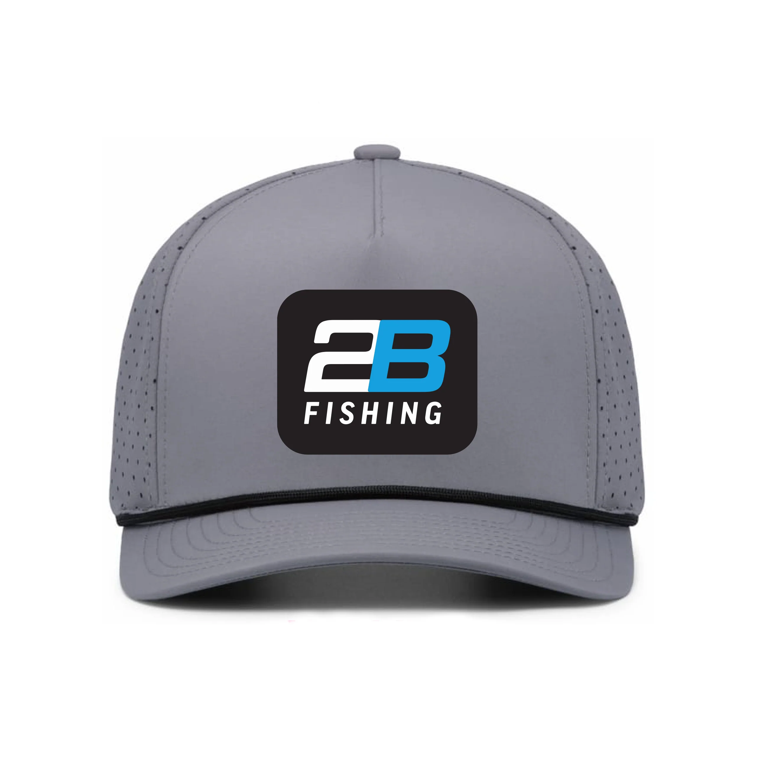 2B FISHING Perforated Rope Snapback